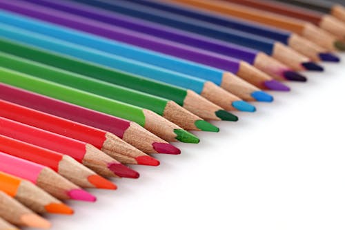 Gratis lagerfoto af blyant, blyanter, farve