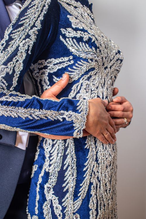 Hugging Clothes Man Hugging Woman in Traditional Clothing · Free Stock Photo