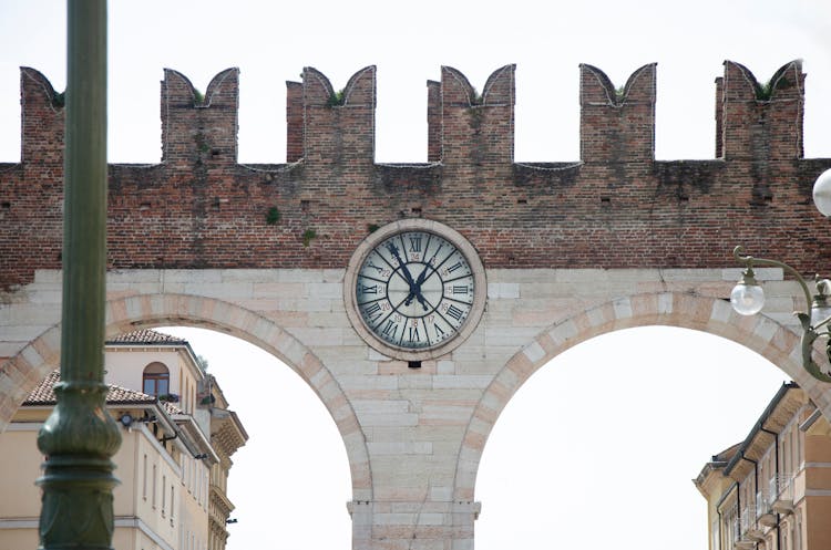 A Clock In A City