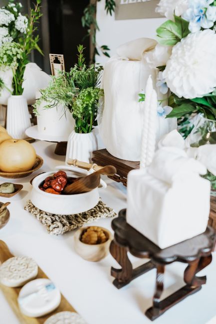 korean food table