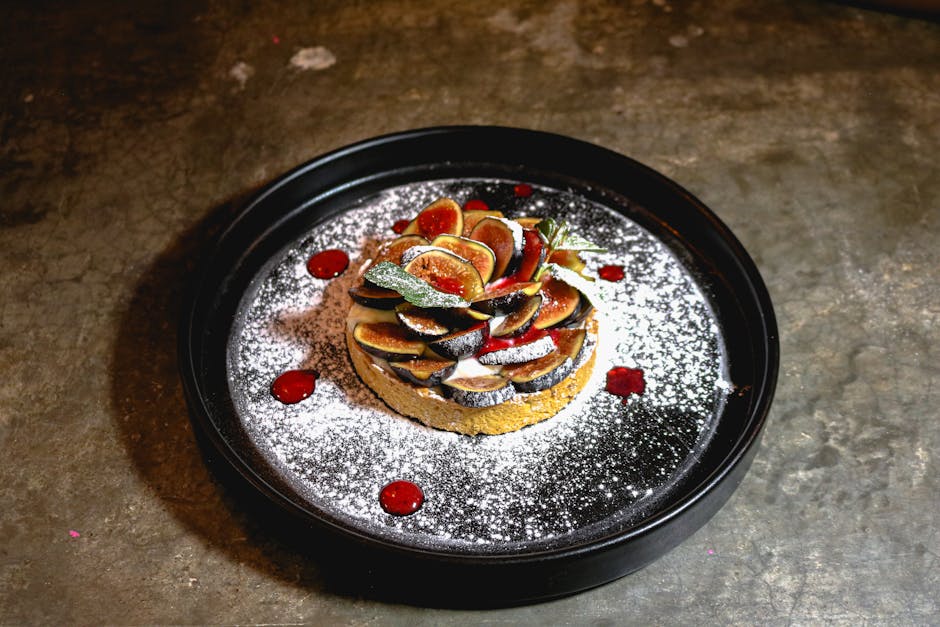 Tartă franțuzească de smochine