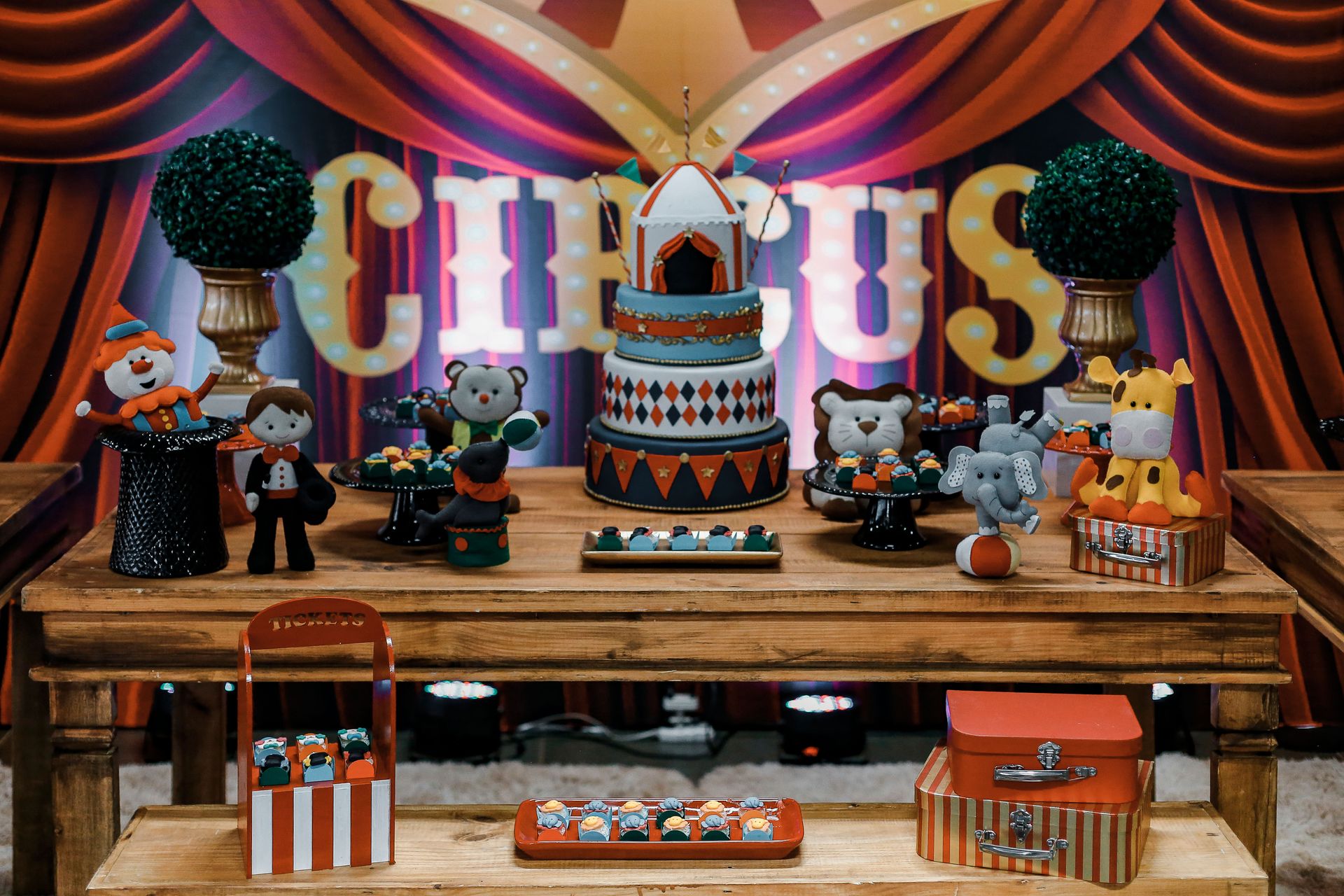 Circus Themed Birthday