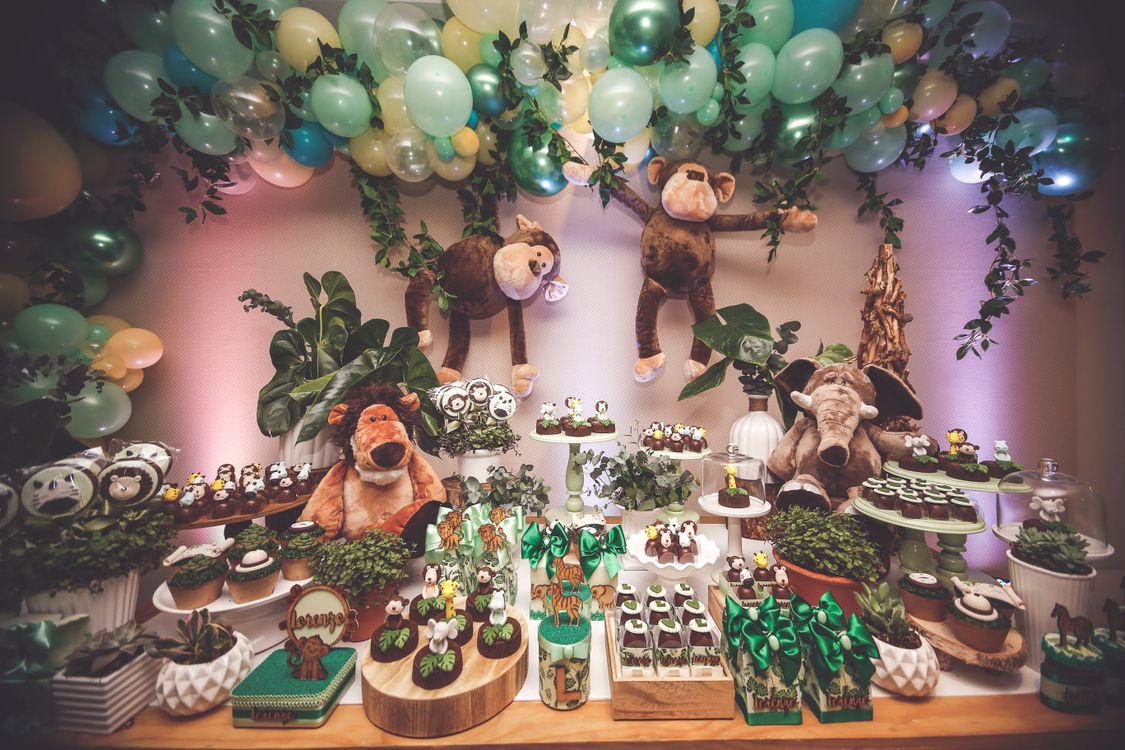 Kids' Birthday invitation Jungle Party