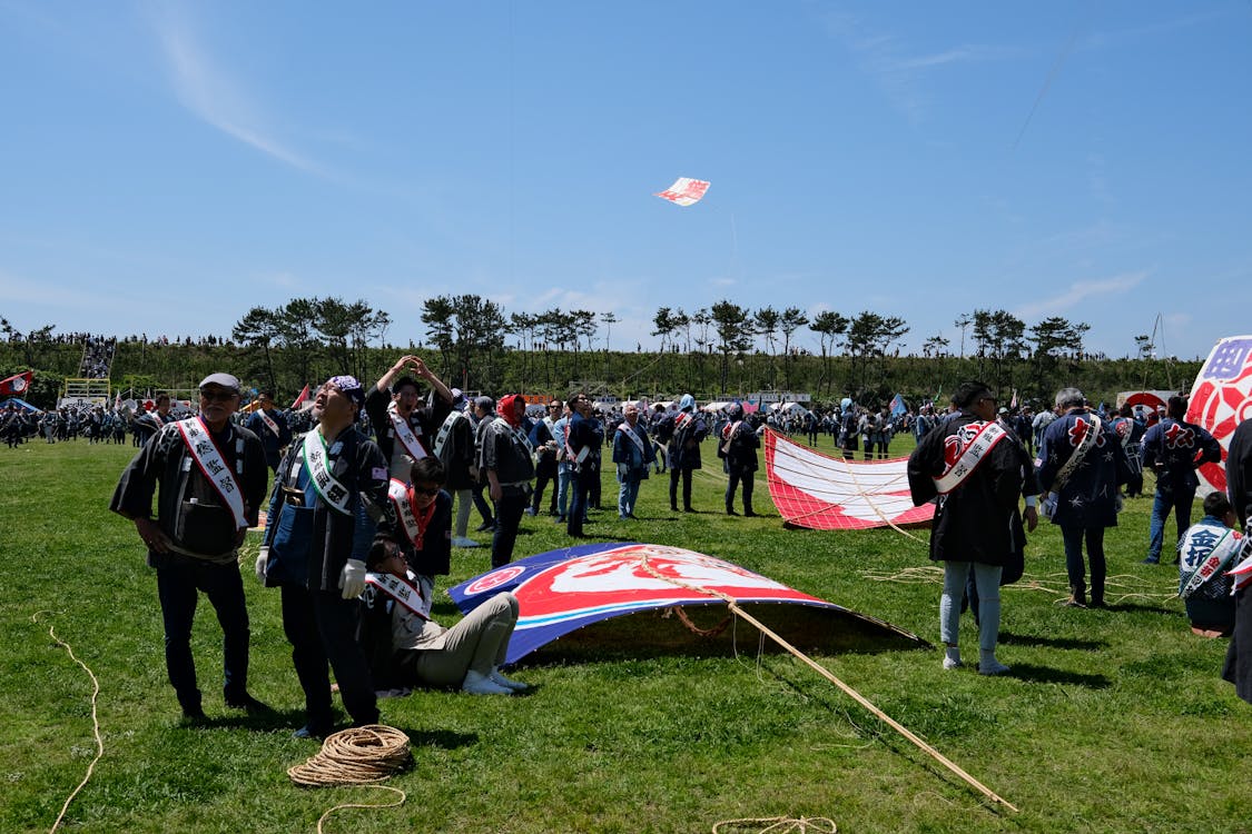 Free stock photo of 23mm, blue sky, crowded