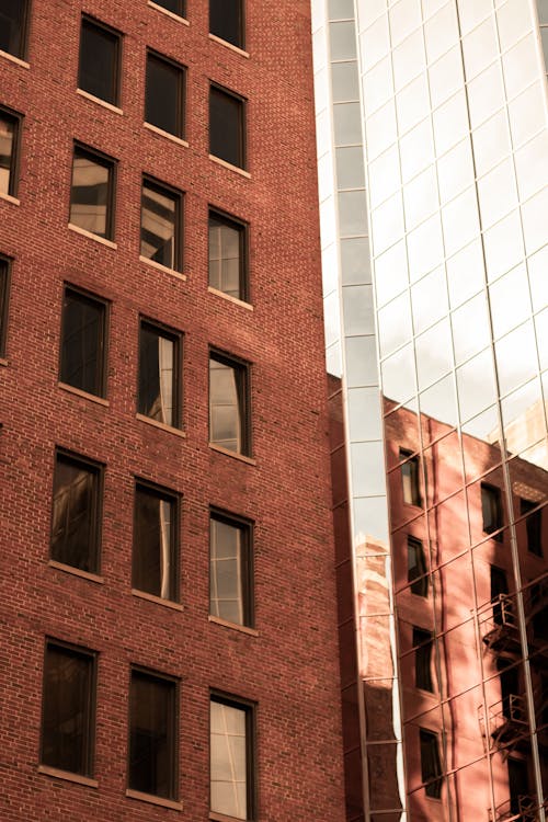 Low Angle Photo of Buildings