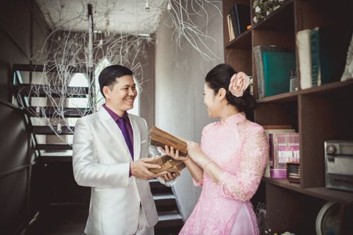 Free stock photo of apricot, book, bride Stock Photo