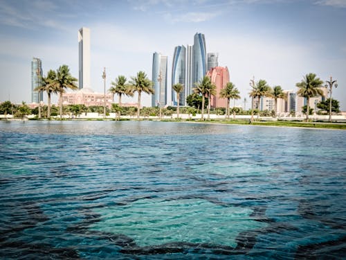 Calm Body of Water Near High-rise Building