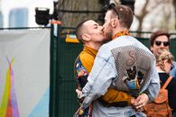 Two men Kissing