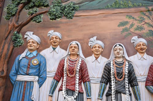 インド, 壁画, 部族の無料の写真素材