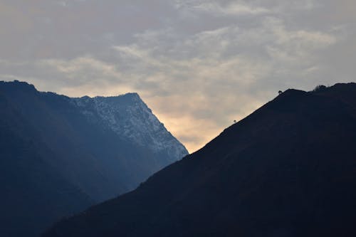 산, 산 꼭대기, 산맥의 무료 스톡 사진