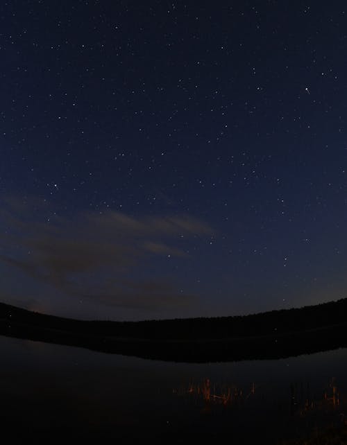 Foto stok gratis langit malam