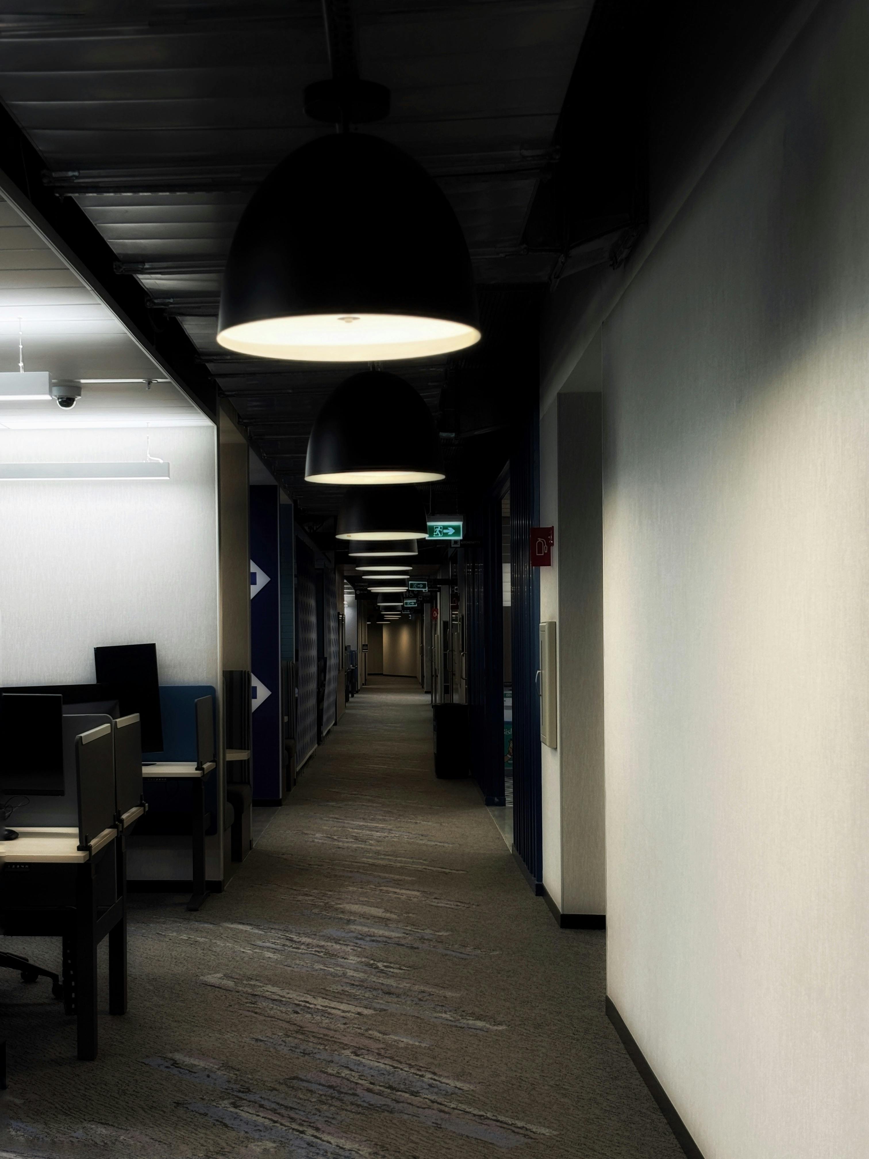 empty corridor interior