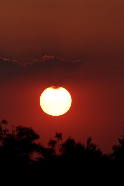 Soon Setting Sun Scenic View of the Setting Sun · Free Stock Photo