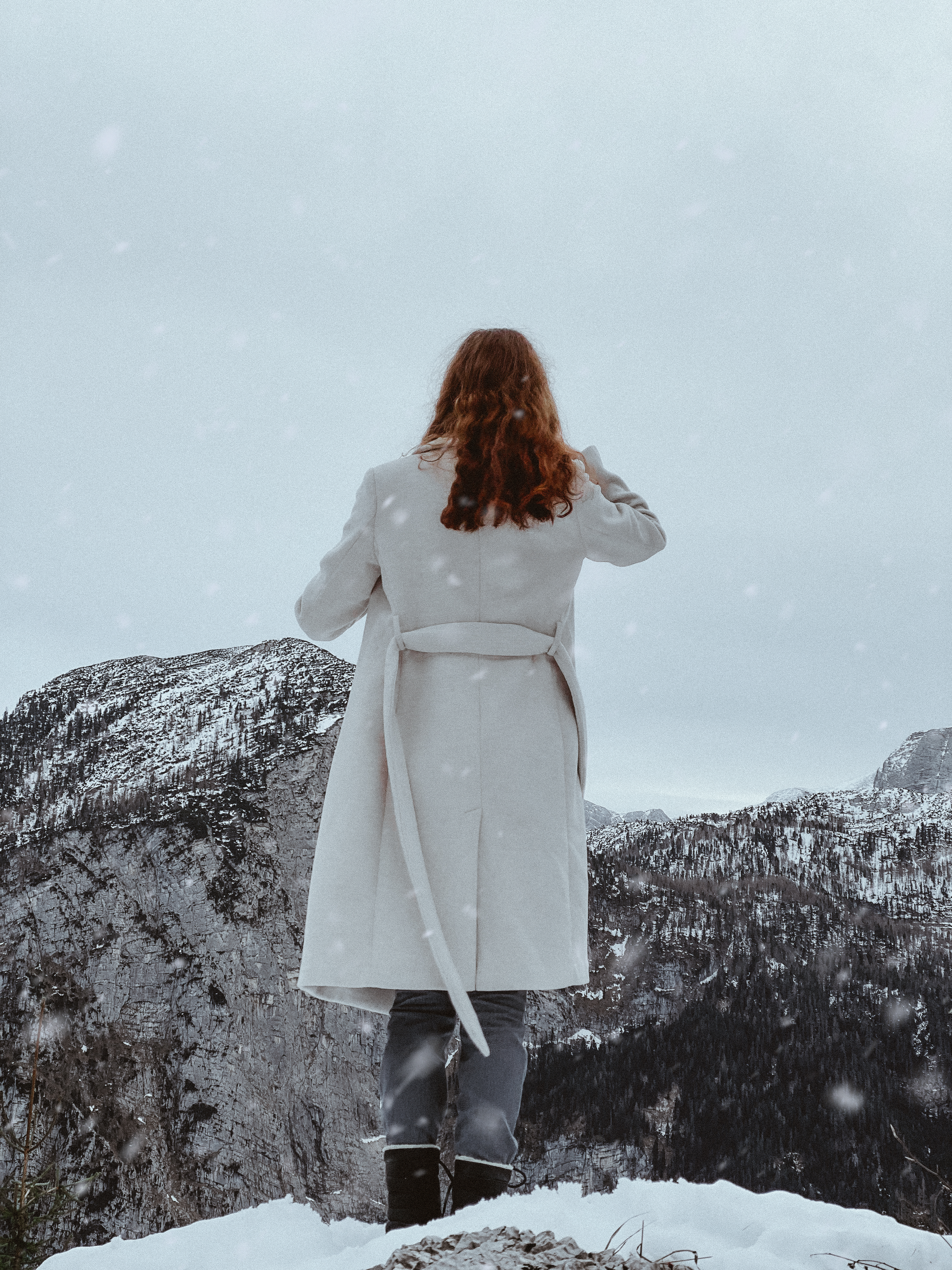 Winter White Lady Jacket