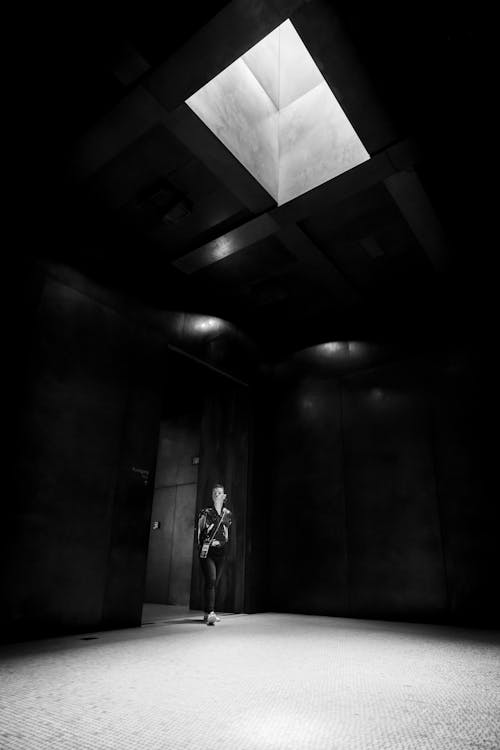 คลังภาพถ่ายฟรี ของ กรุงเบอร์ลิน, ข้างใน, ขาวดำ