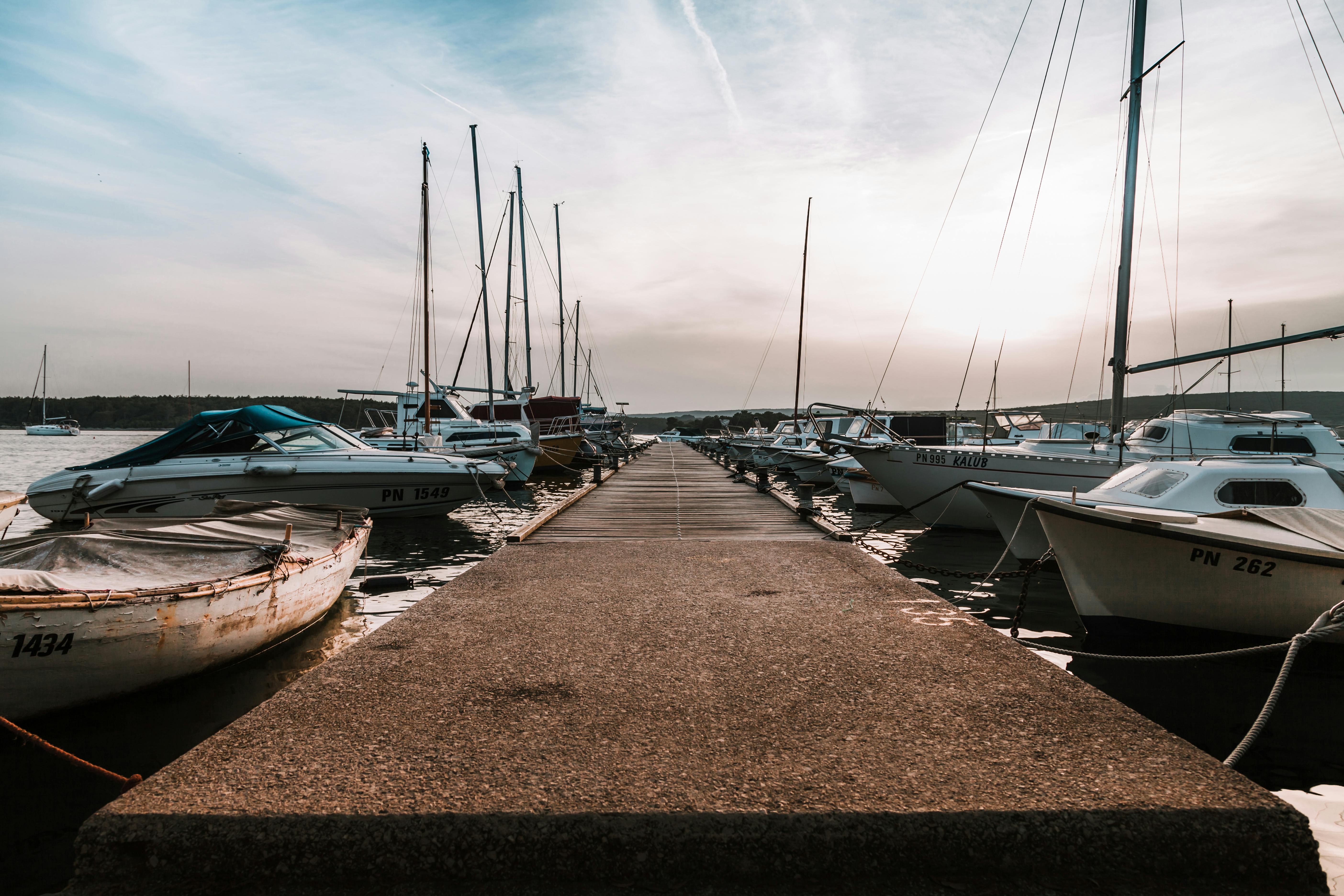 Docked Boats · Free Stock Photo