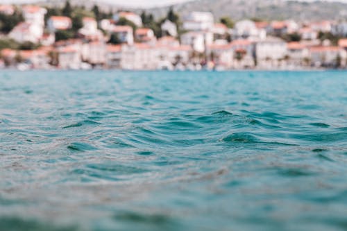 Selective Focus Photo of Sea Water
