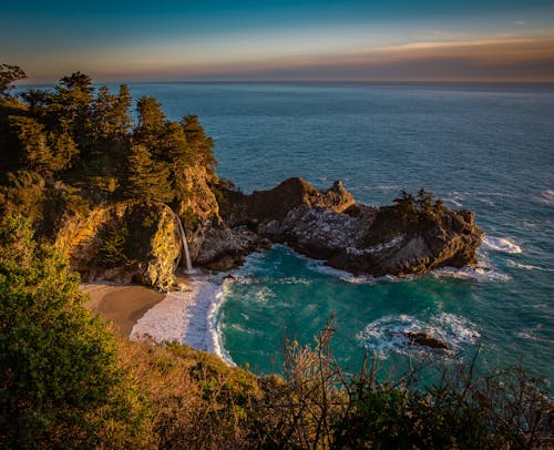 Free Photo of Beach During Dawn Stock Photo