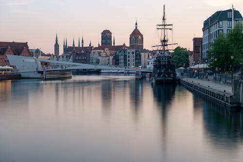 Stare miasto nad Motławą, Gdańsk, Polska, pomorskie