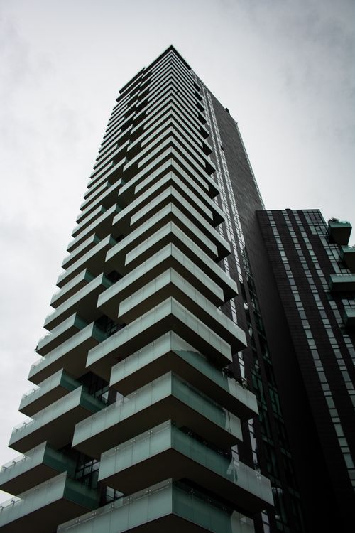 Low angle Photo Of High rise Building Under Blue Sky Free Stock Photo Low angle Photo Of High rise Building Under Blue Sky Free Stock Photo