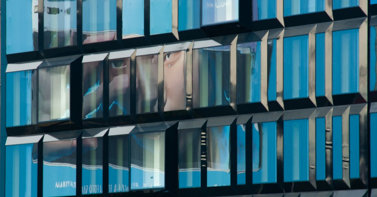 Reflection Of Man's Face On Glass Windows · Free Stock Photo
