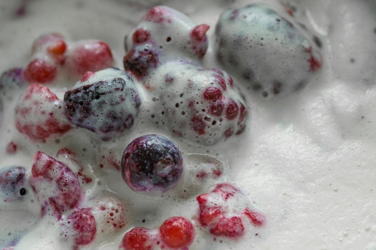 Creamy berry desserts illustrate a gourmand direction