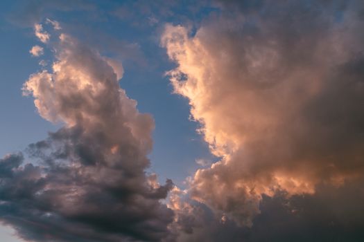 Clouds at Sunset 