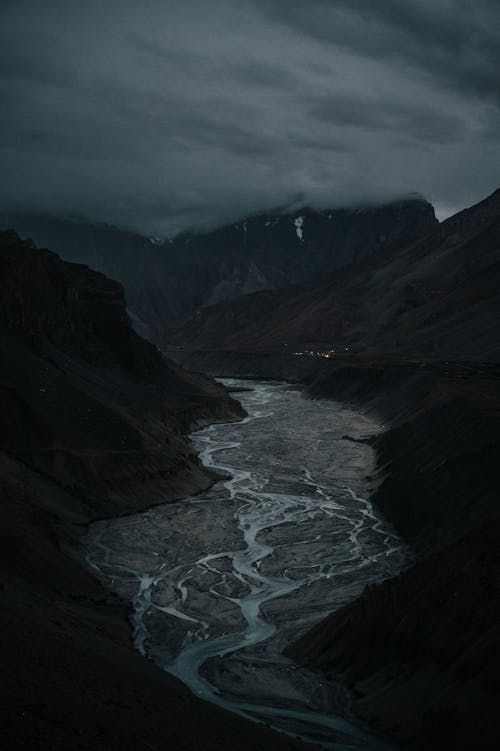Rzeka Spiti Z Góry 