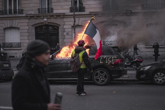 French Students Riot Over Pension-Driven Education Budget Cuts