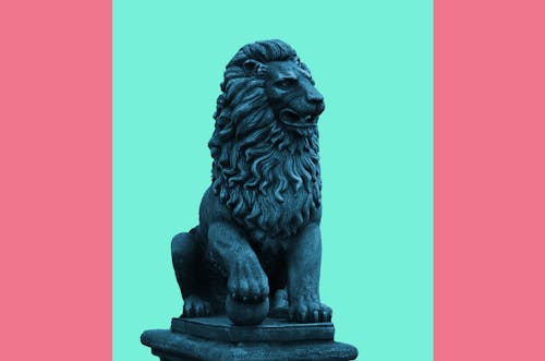 Free Lion Statue Stock Photo