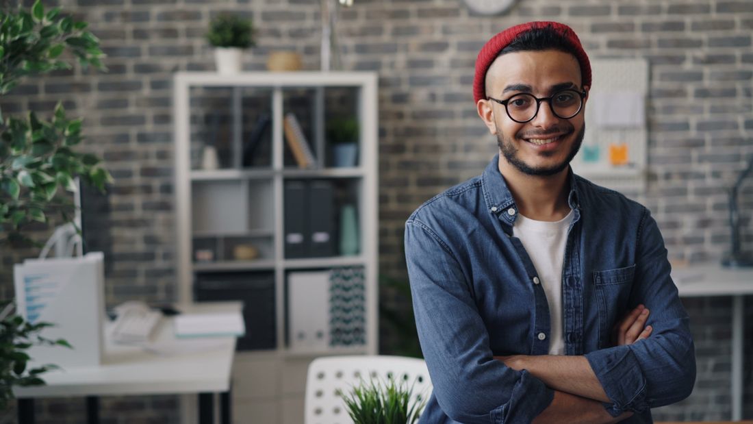 Video still: Marcus in the Pipwick office — photo by Vitaly Gariev on Pexels