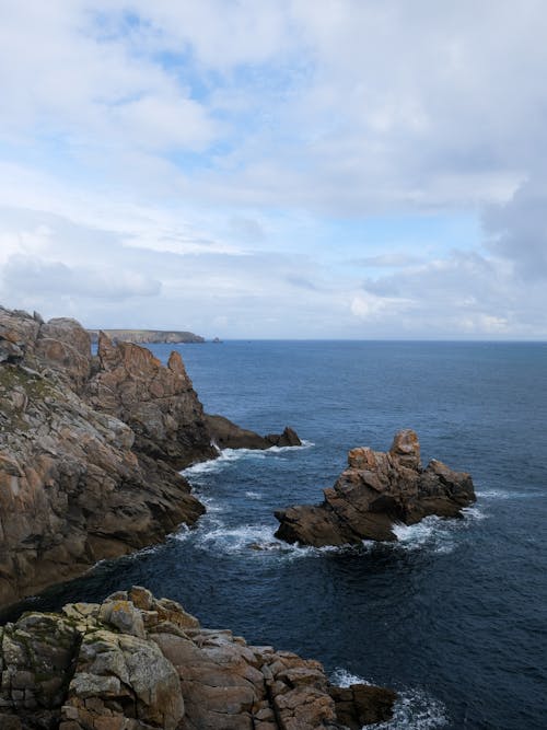 Free stock photo of bretagne, cliff, coast