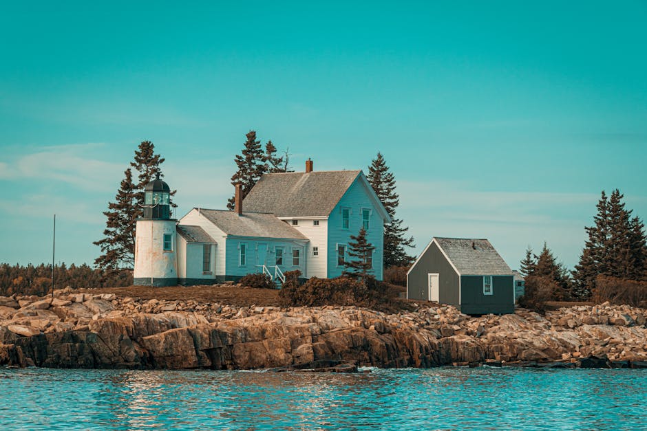 House Near Body Of Water