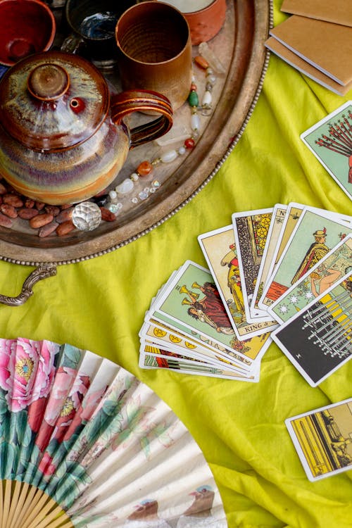 Tarot Cards at Cacao Ceremony 