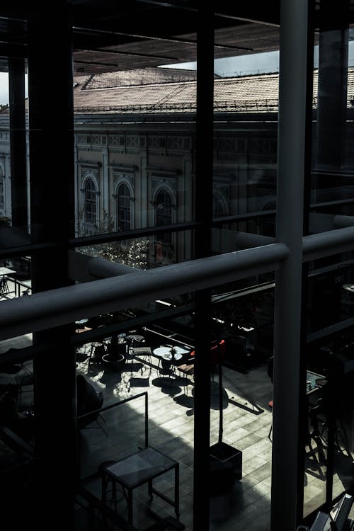 Structural Photography of Patio In Building 