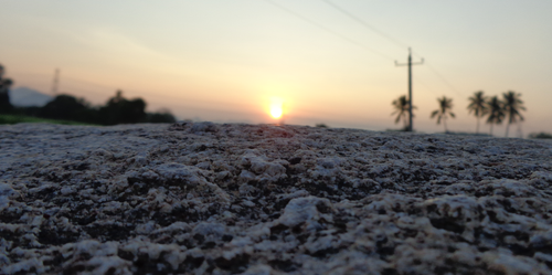 Free stock photo of beautiful sun, rock, sunset Stock Photo