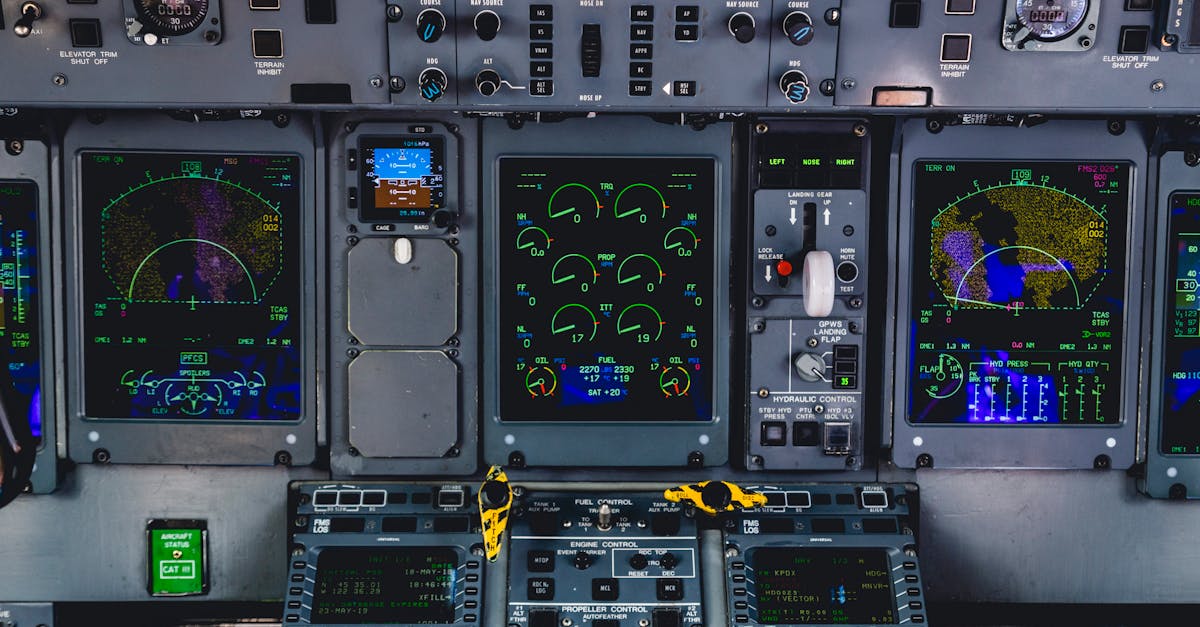 Control Panel with Display Screens and Knobs · Free Stock Photo