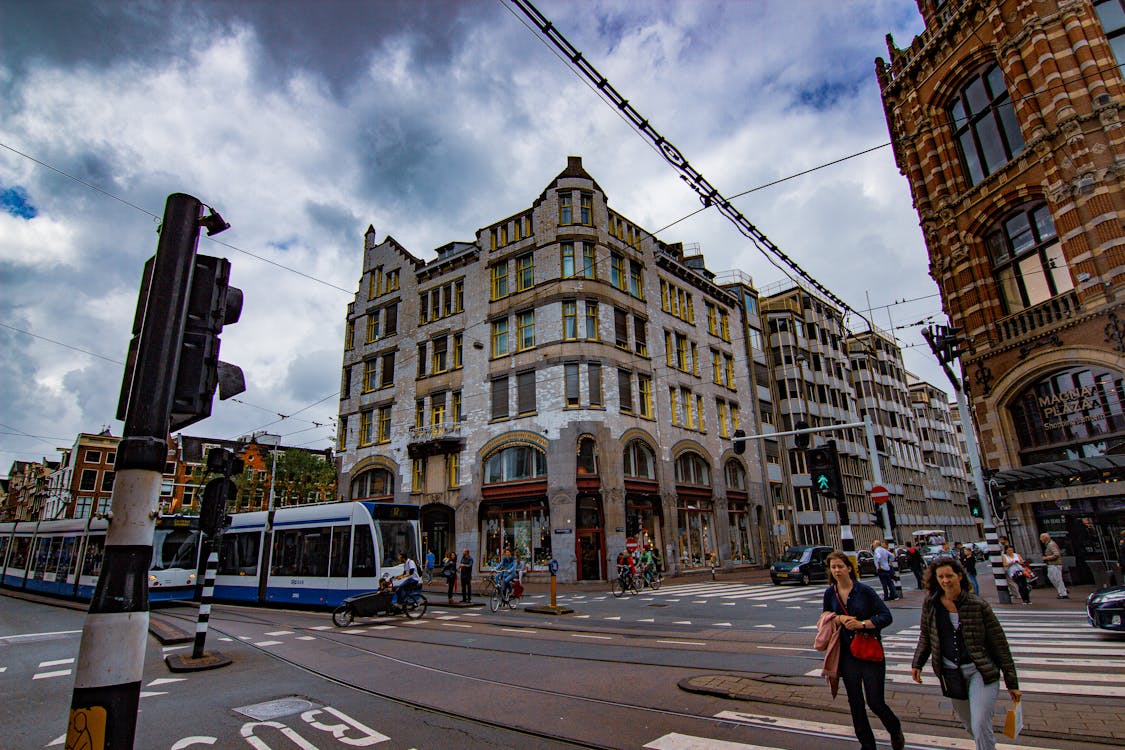 Základová fotografie zdarma na téma Amsterdam, arquitectura. ciudad, městských ulicích