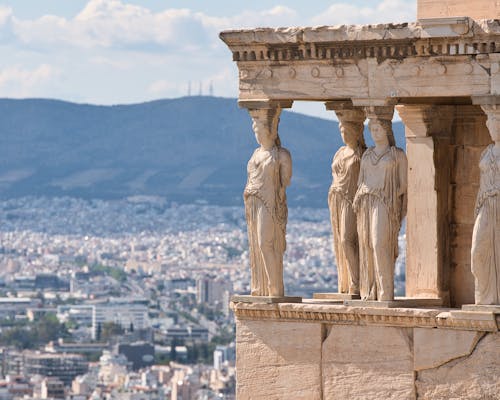 The parthenon in athens, greece