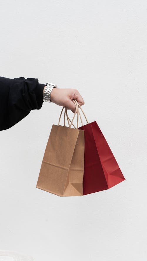 paper bag, 纸袋 的 免费素材图片