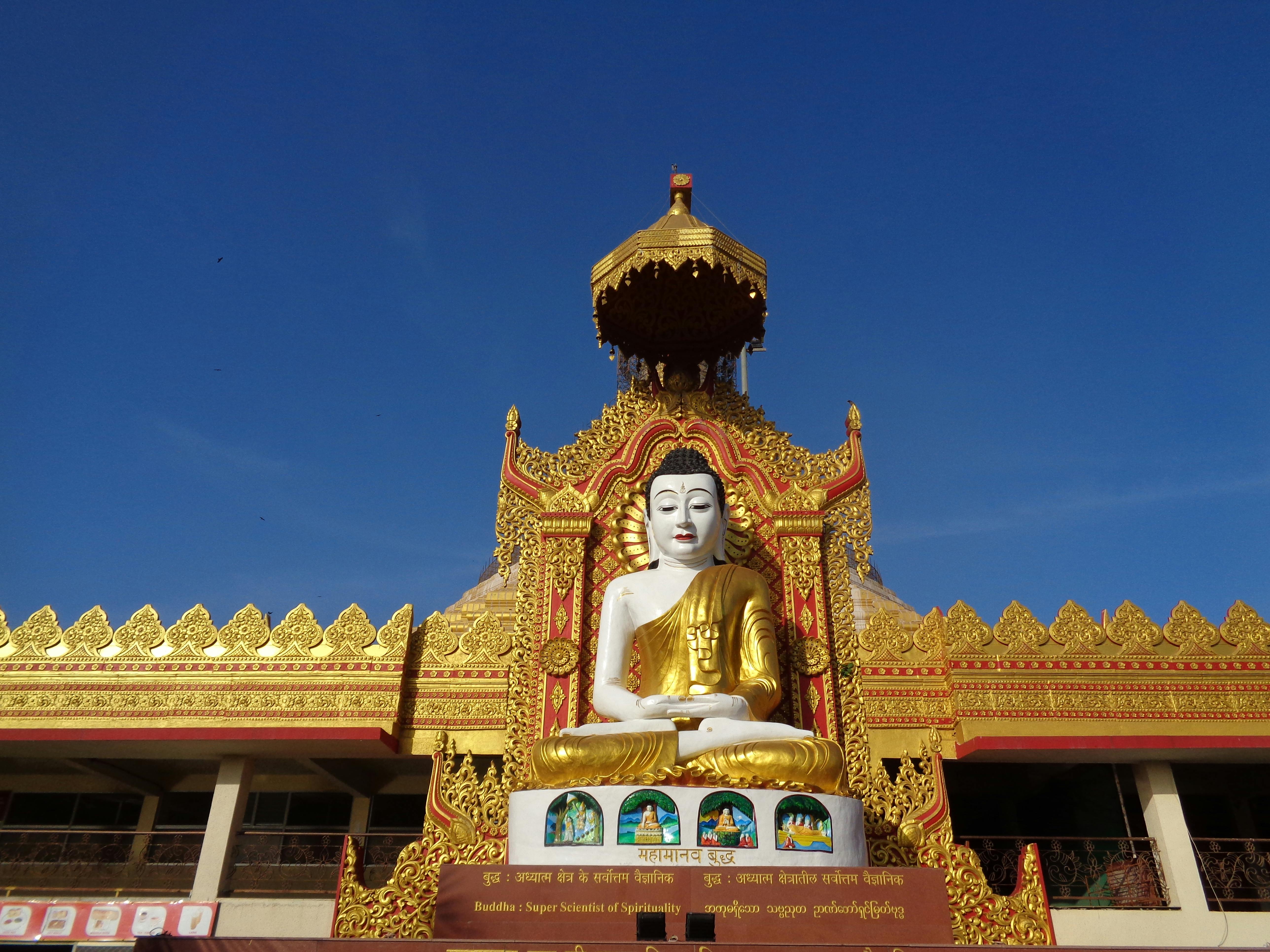 gold buddha statue