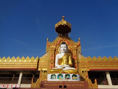 Golden Buddha statue