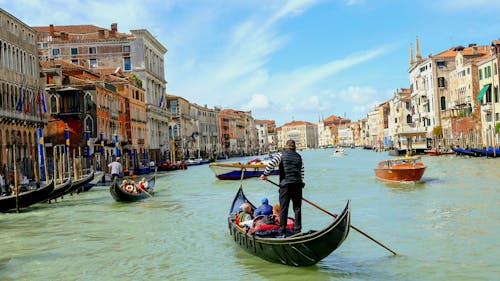 Ingyenes stockfotó csatorna, folyó, gondola témában