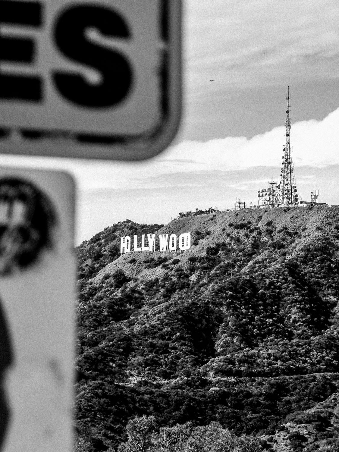Our Famous Sign Hollywood Hills with the Famous Sign and Broadcast Relay Station · Free ...