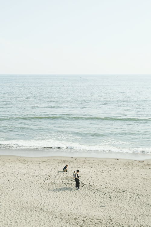 Kostenlos Menschen An Der Küste Stock-Foto