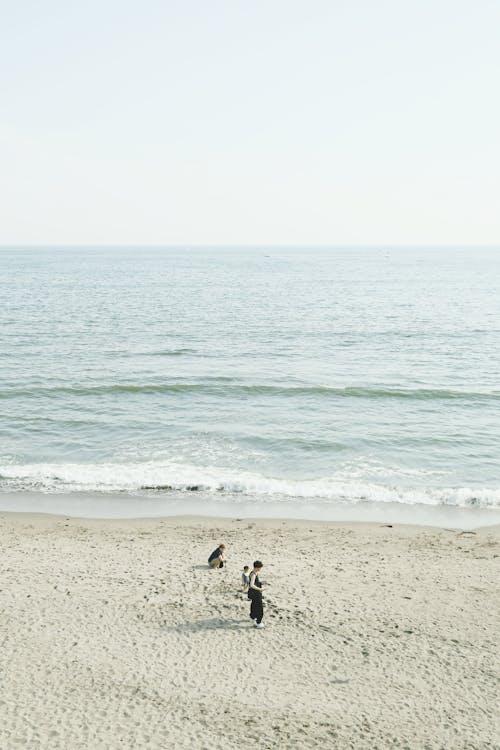 People on Sea Shore