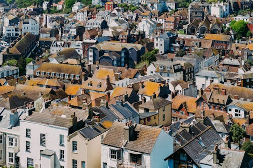 Hastings from above