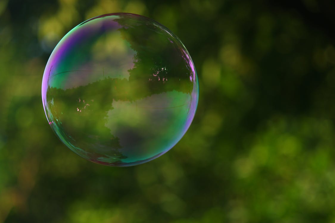 Focus Photography of a Bubble