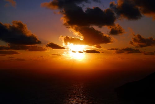 Безкоштовне стокове фото на тему «вода, Захід сонця, море»