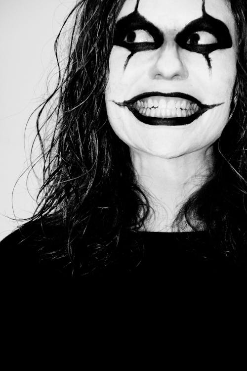 Person in Joker Makeup